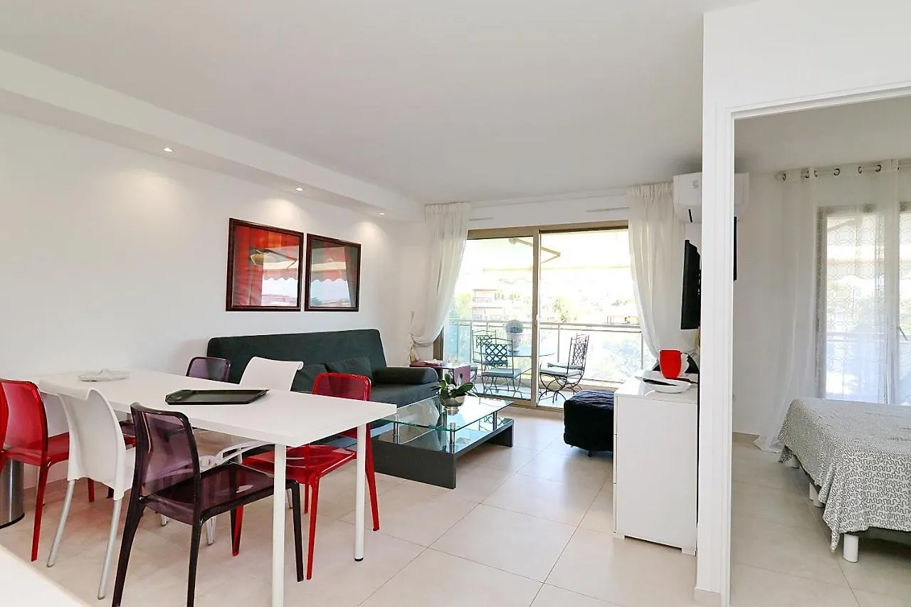 דירות קאן Magnifique 2P Vue Panoramique Piscine Grande Terrasse Pk