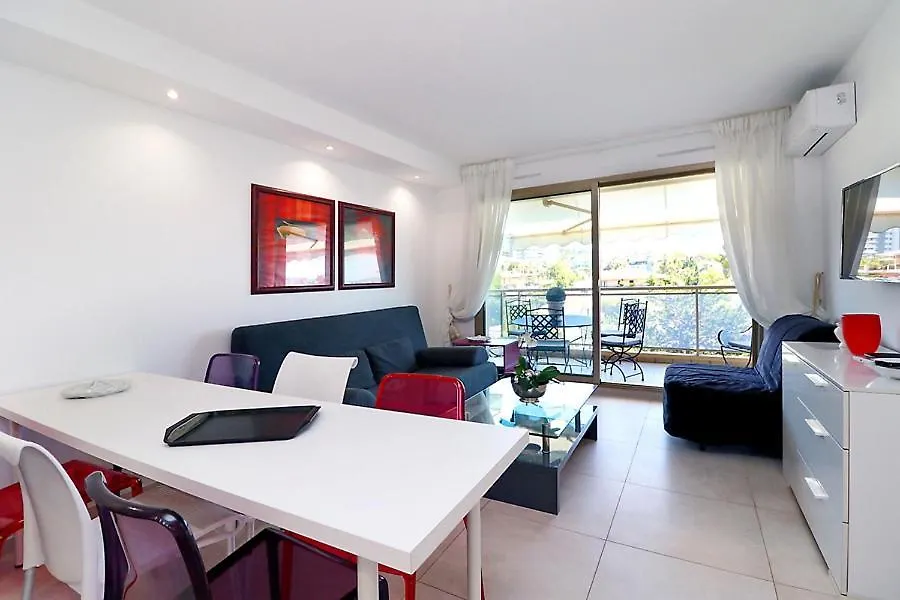 דירות קאן Magnifique 2P Vue Panoramique Piscine Grande Terrasse Pk
