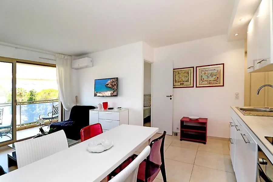 דירות קאן Magnifique 2P Vue Panoramique Piscine Grande Terrasse Pk